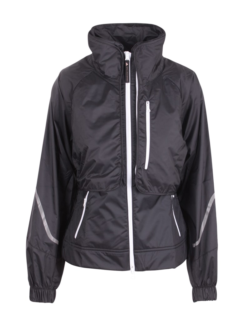 Adidas by Stella McCartney 'truepace Two-in-one' Polyester Jacket - Black