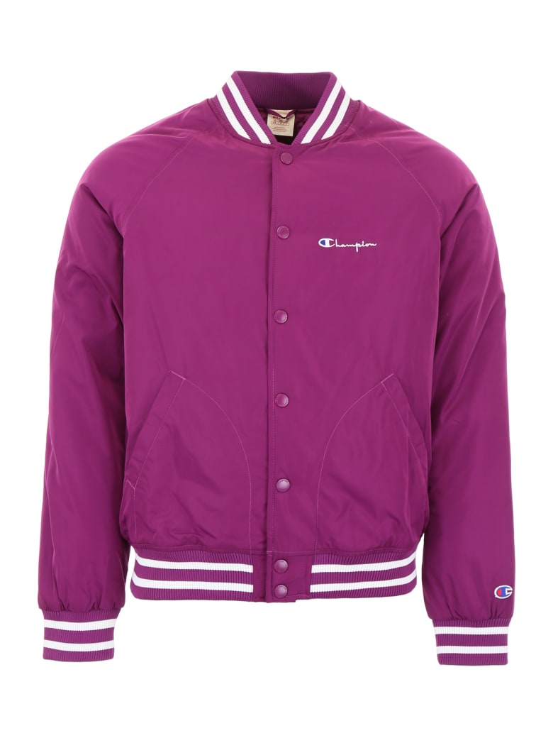 purple champion jacket