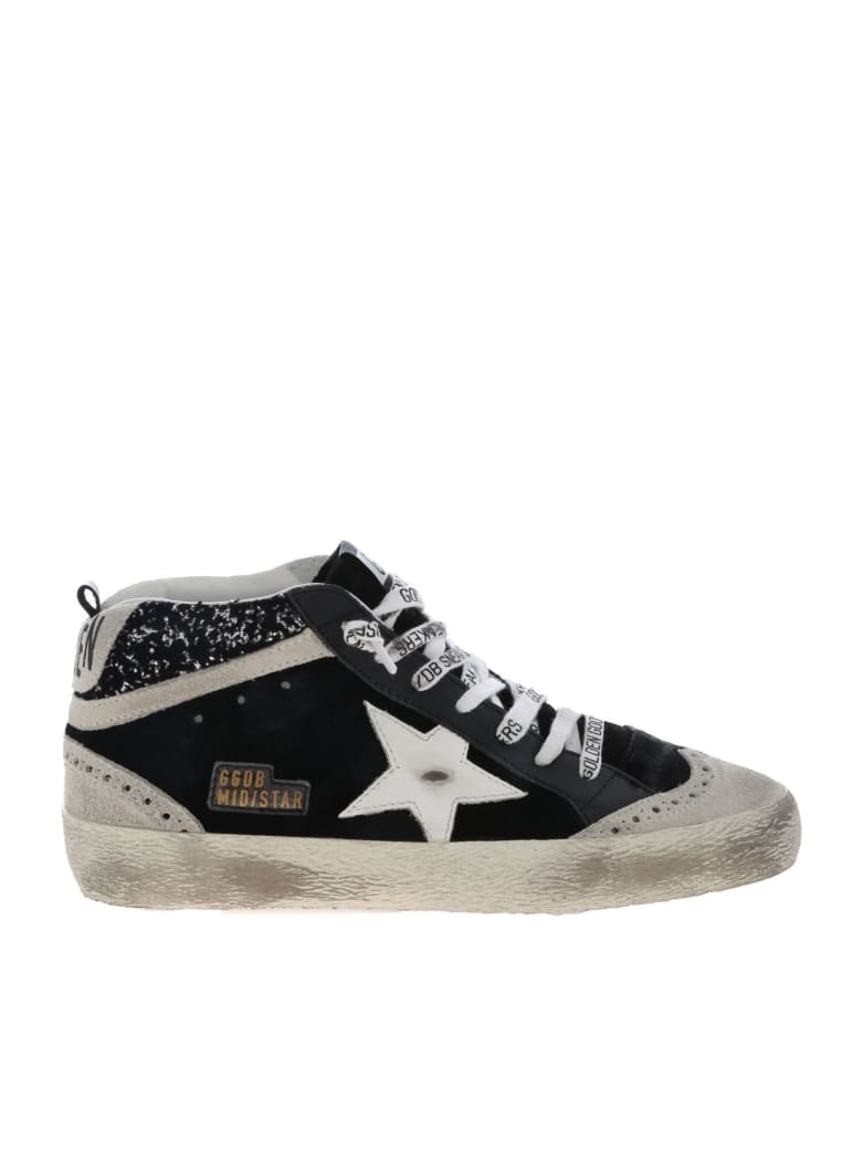 black mid star golden goose