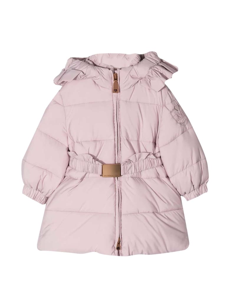 Monnalisa Monnalisa Pink Down Jacket - Unica