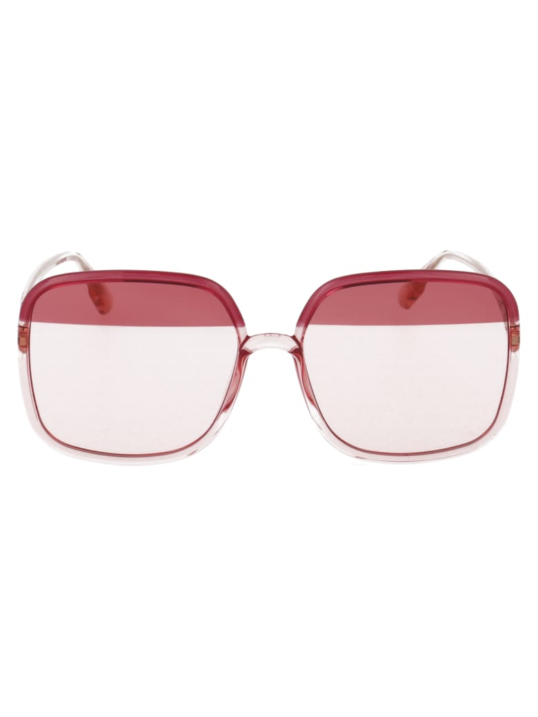 Dior Sostellaire1 Sunglasses - 0T5TX BURGUNDY PINK