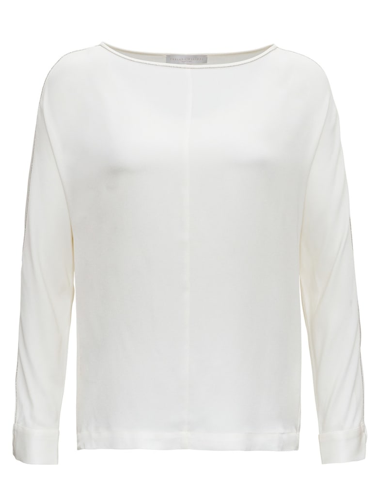 Fabiana Filippi Silk Shirt - White