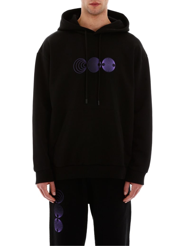 poster print oversized hoodie