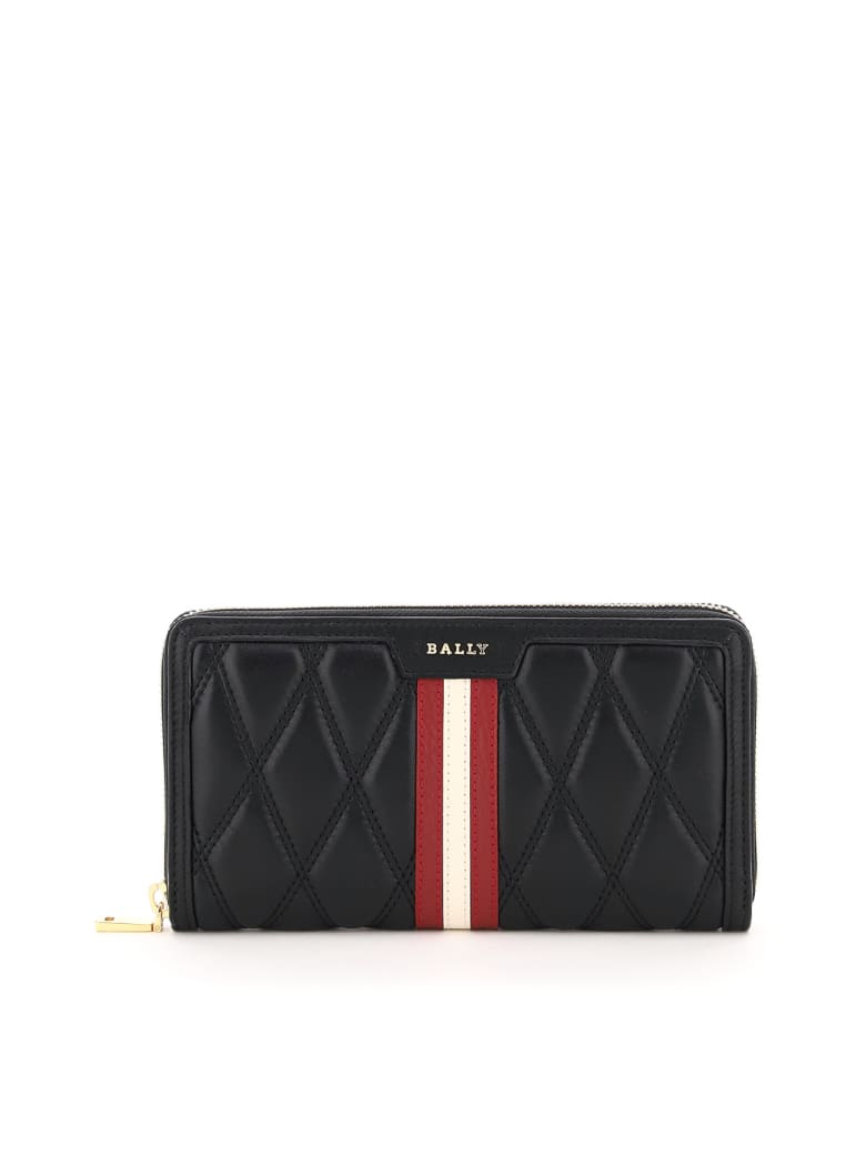 Bally Dalen Quilted Wallet - BLACK (Black)