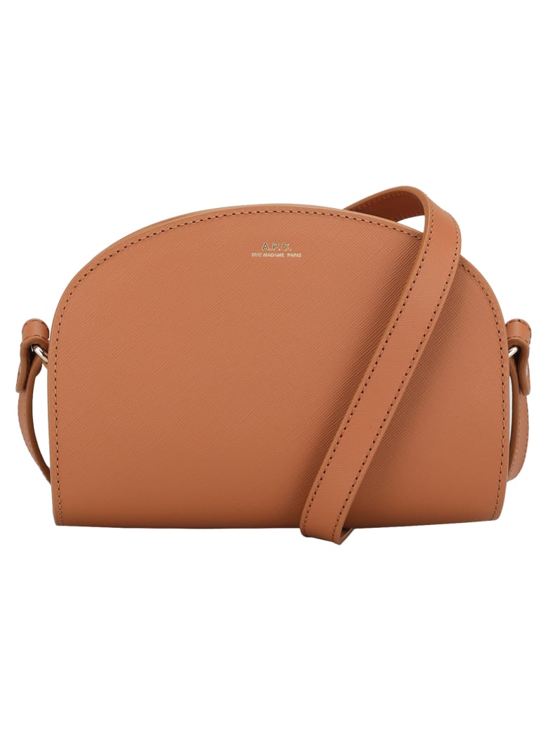 A.P.C. Mini Demi-lune Bag - HAVANA