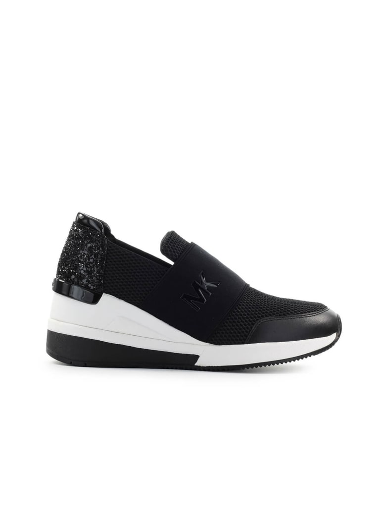 michael kors felix trainer black