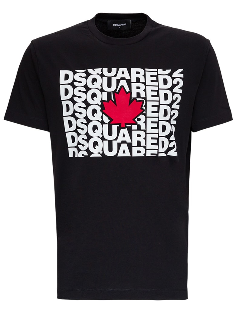 Dsquared2 D2 Sway Jersey T-shirt - Black