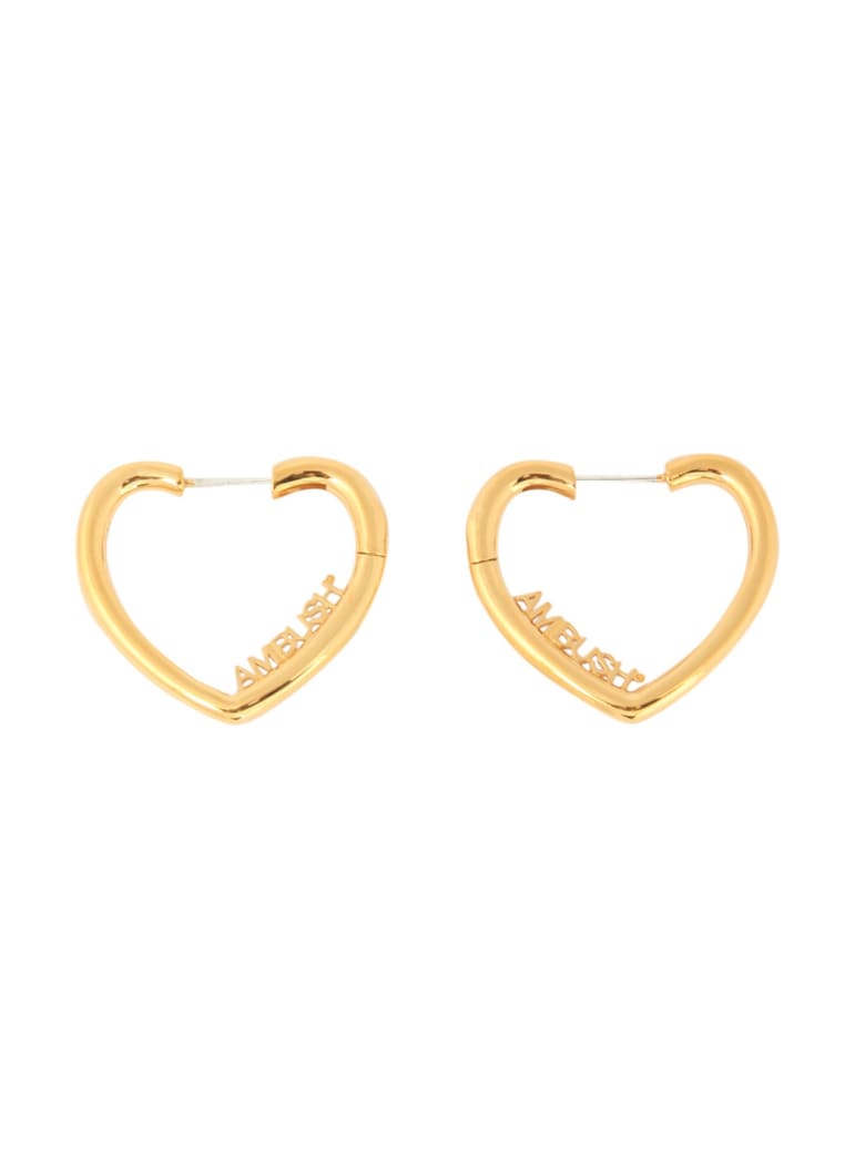AMBUSH Mini Heart Earrings - ORO