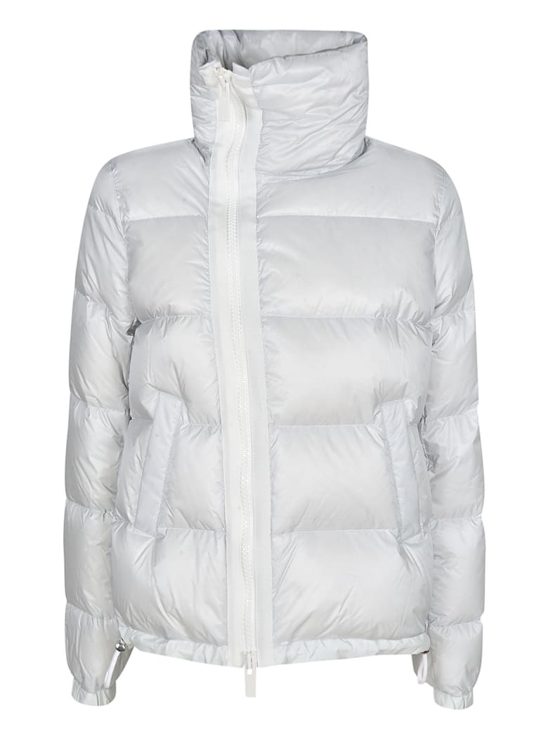 Sacai High-neck Zip Padded Jacket - Grey
