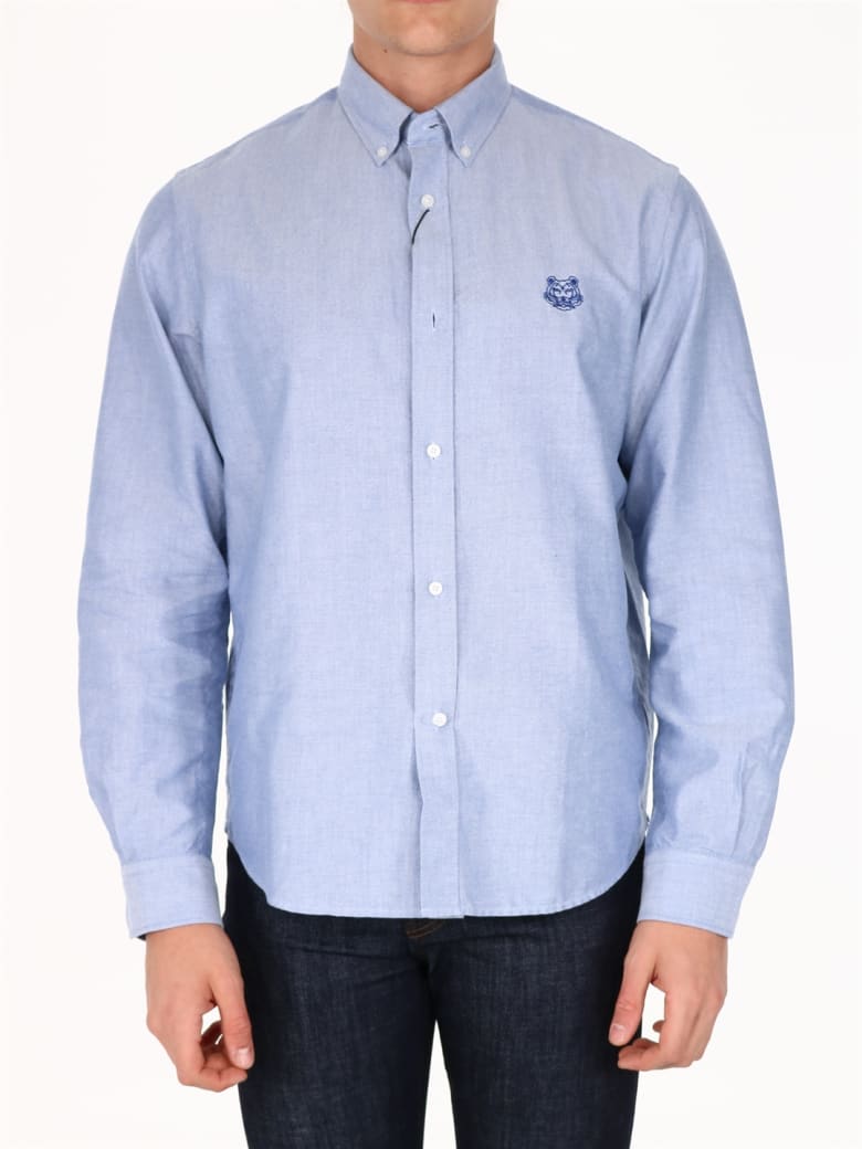 kenzo light blue shirt