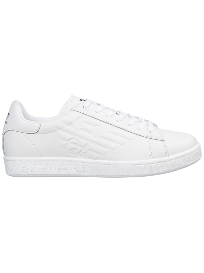 ea7 white sneakers