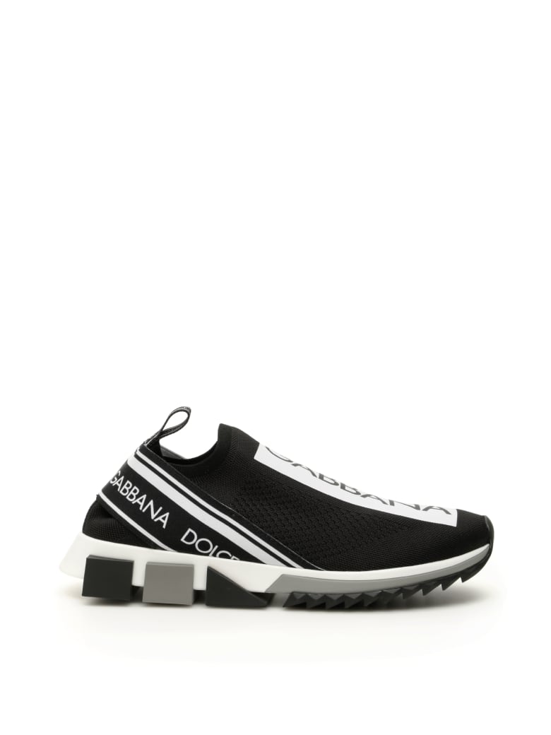 Dolce & Gabbana Running Knit Sneakers - Nero
