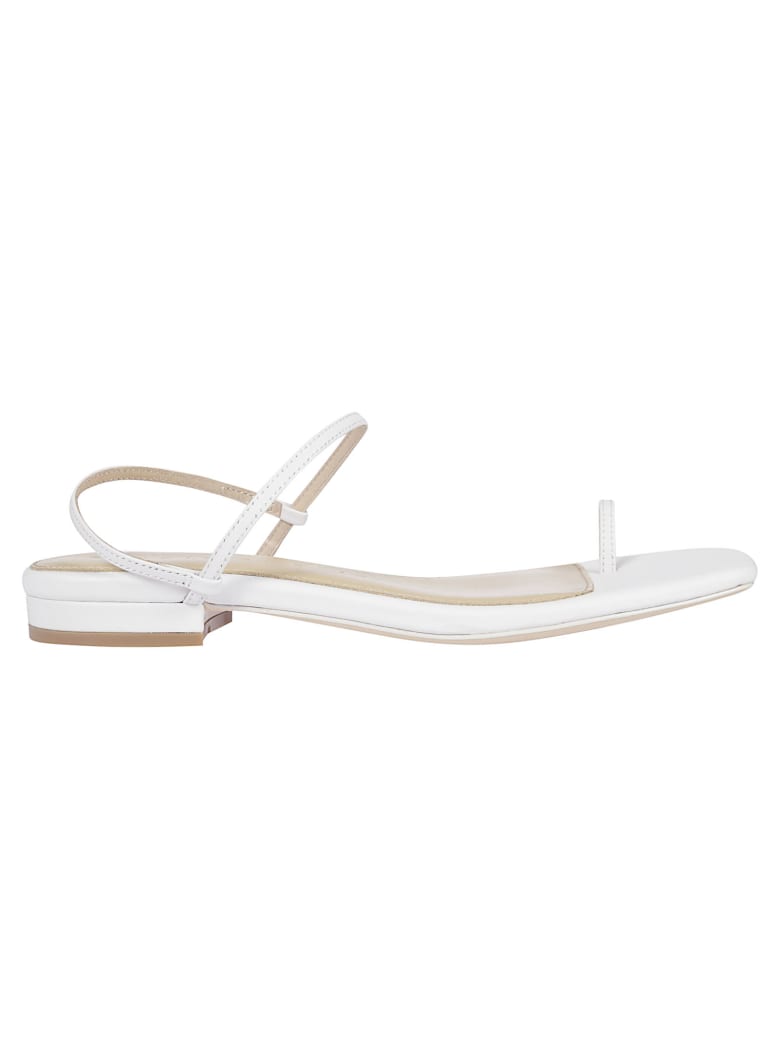 studio amelia white sandals