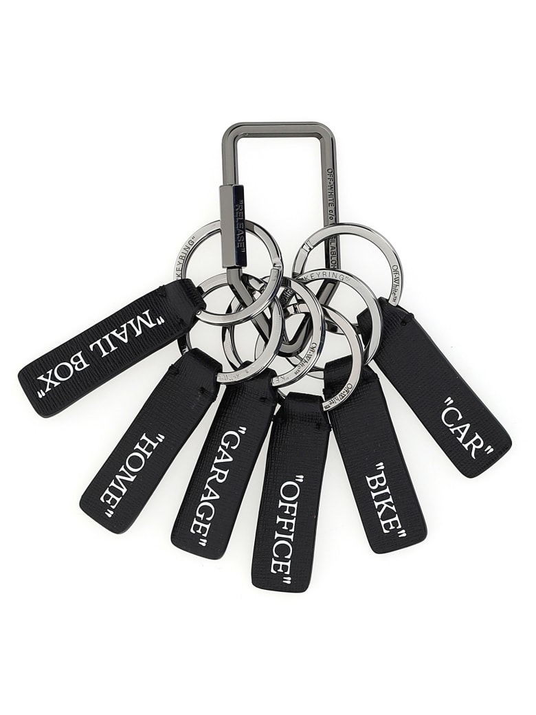 Off-White Key Ring - Black No Color