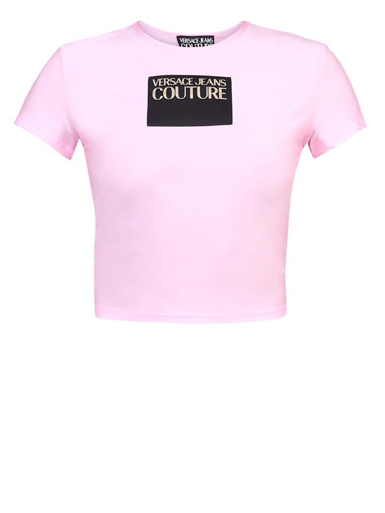 Versace Jeans Couture Branded T-shirt - Pink