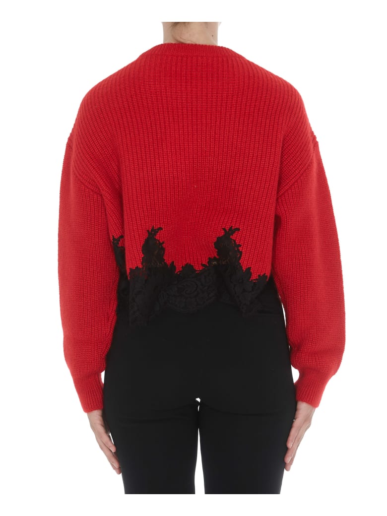 Givenchy Givenchy Logo Signature Sweater - Red - 11021148 | italist