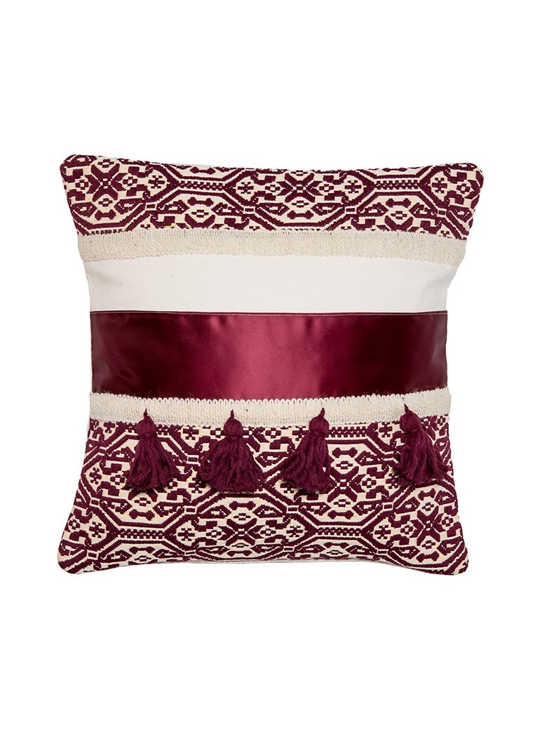 Le Botteghe su Gologone Cushions Trama 80x80 Cm - Green Fantasy