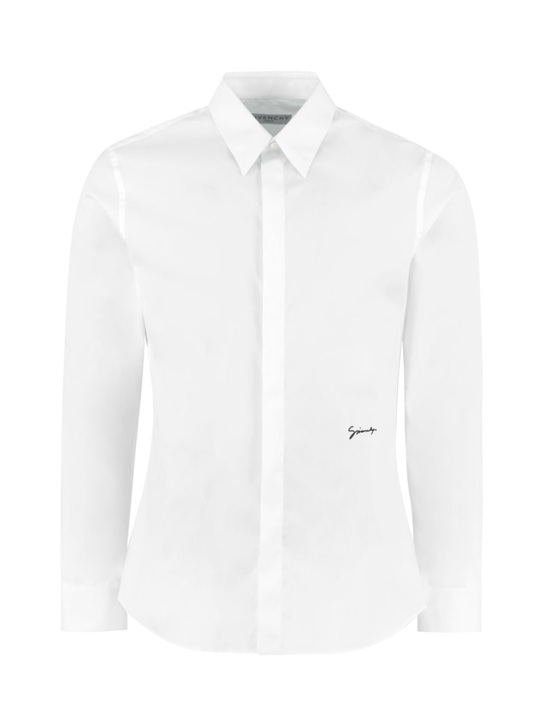 Givenchy Stretch Poplin Shirt - White