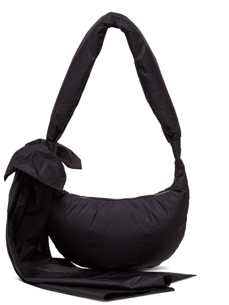 RED Valentino Obo Crossbody Bag In Nylon - Black