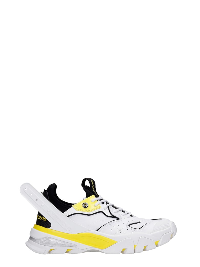 calvin klein jeans sneakers white