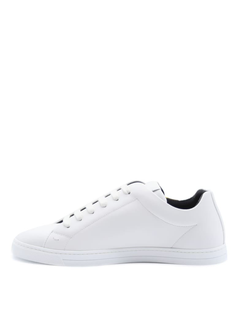 all white fendi shoes