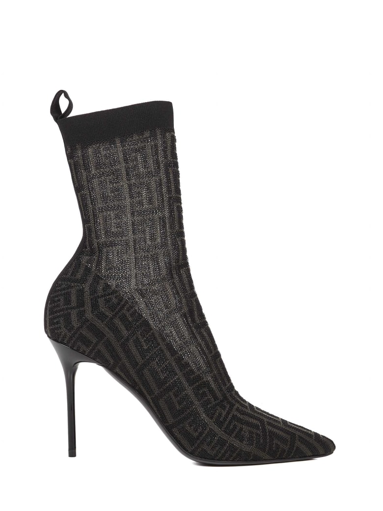 Balmain Paris Skye Boots - Black