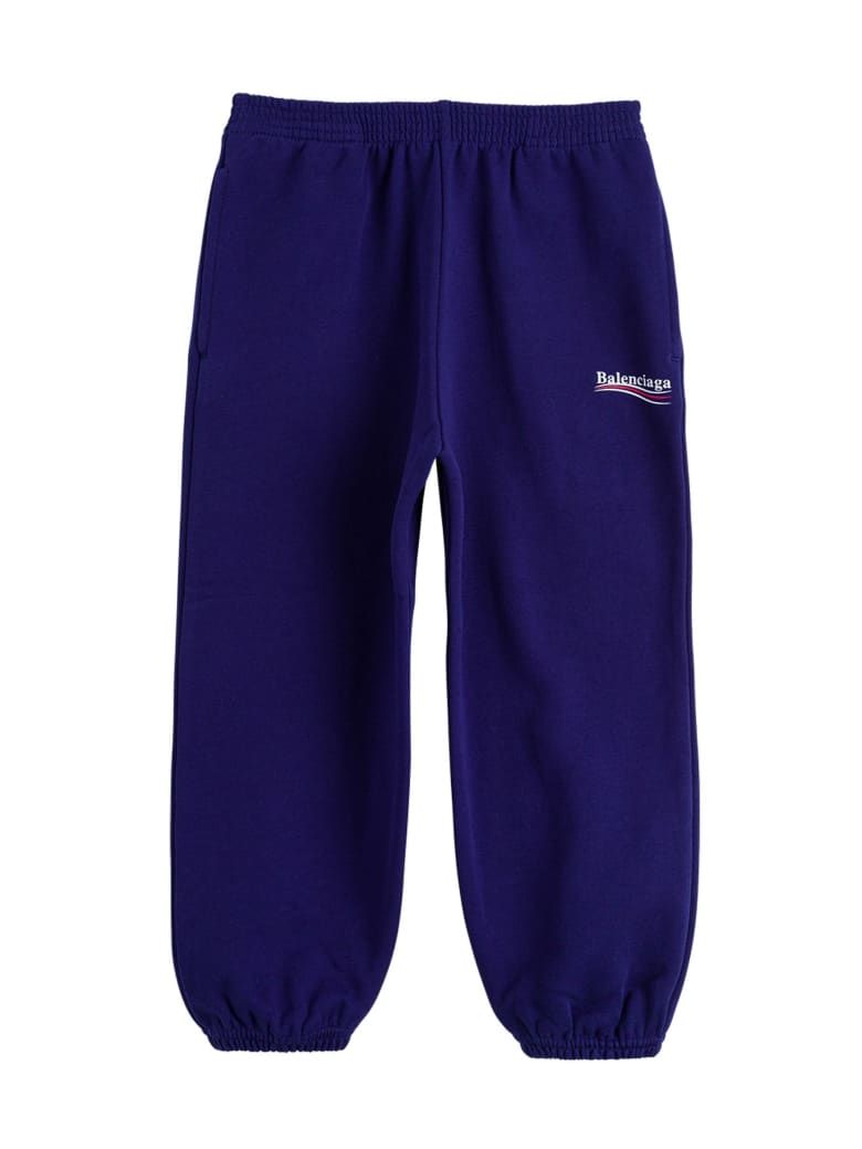 purple balenciaga joggers