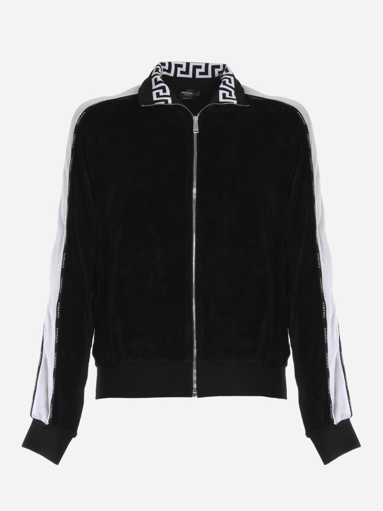 Versace Sports Jacket With Logo Band 