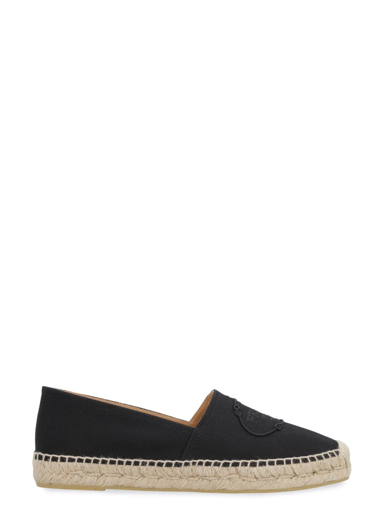 Prada Canvas Espadrilles - black