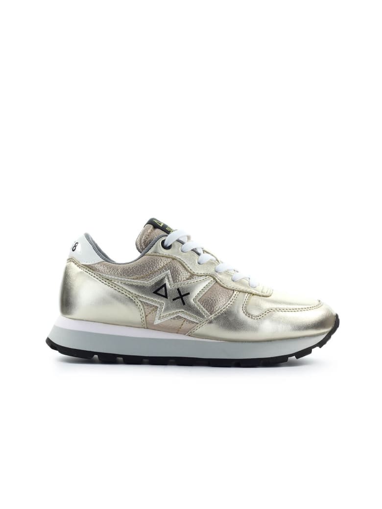 Sun 68 Sun68 Ally Star Gold Sneaker - Oro (Gold)