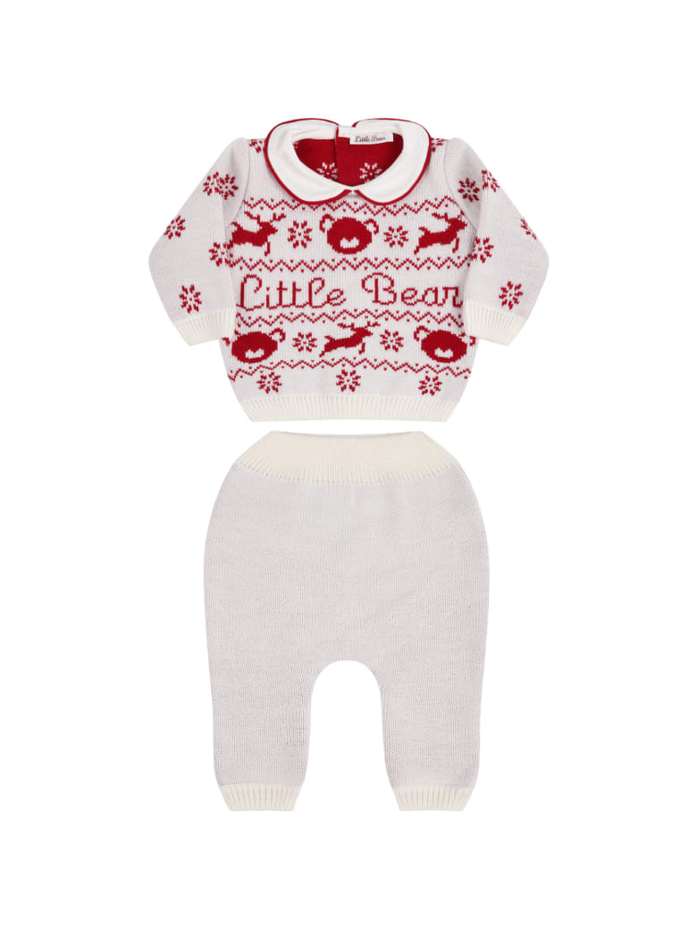 Little Bear White Suite For Babykids - White