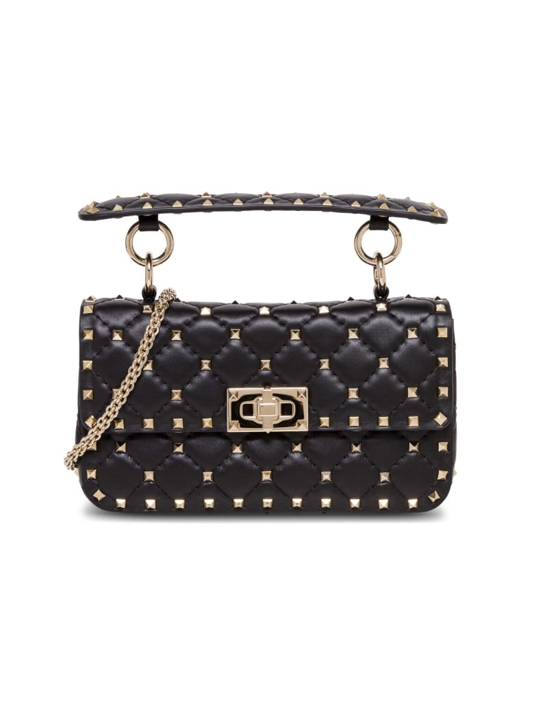 Valentino Garavani Rockstud Shoulder Bag - 0no