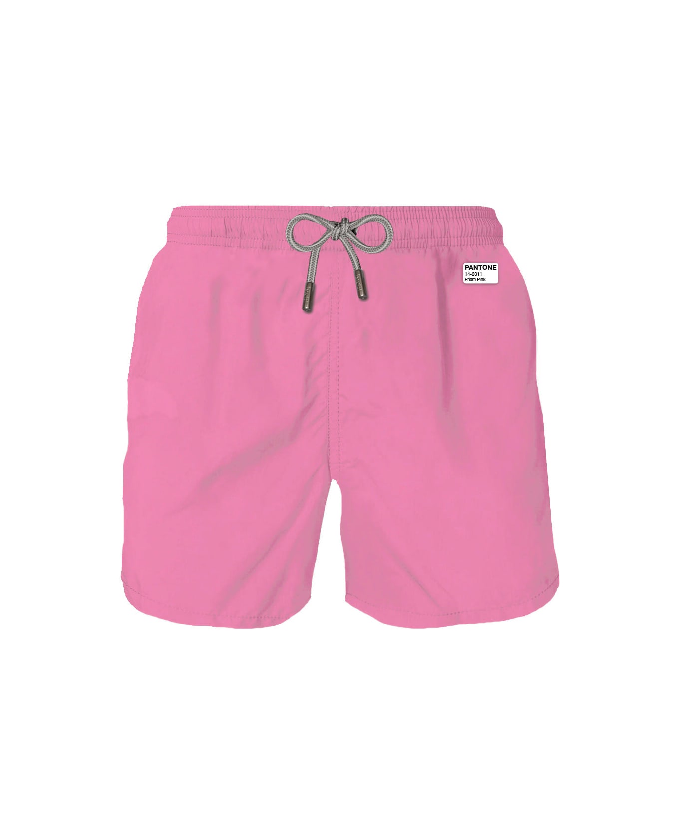 MC2 Saint Barth Man Pink Lightweight Swim Shorts Lighting Pantone | Pantone® Special Edition - PINK