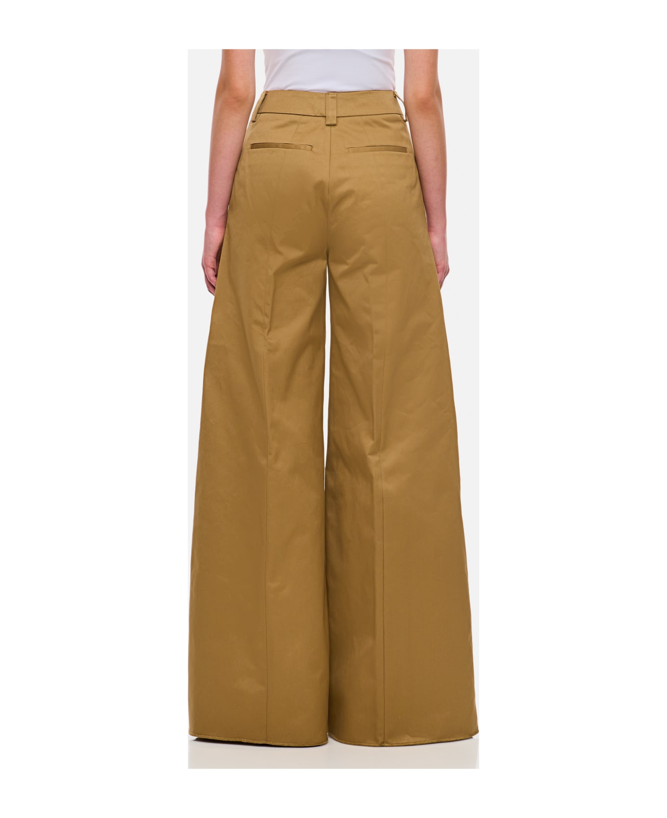 TheLatest Alma Wide Leg Pants - Brown