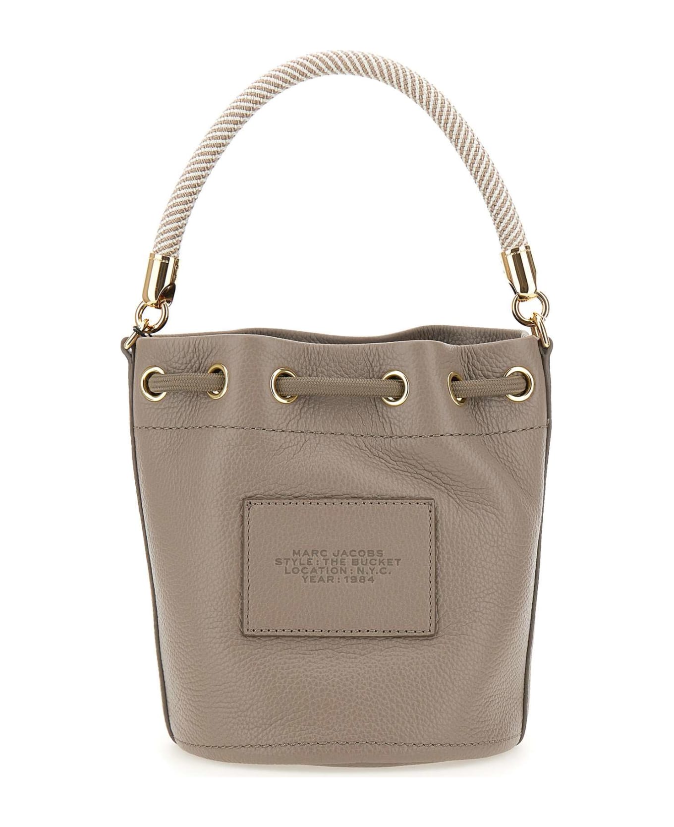 Marc Jacobs The Leather Bucket Bag - GREY