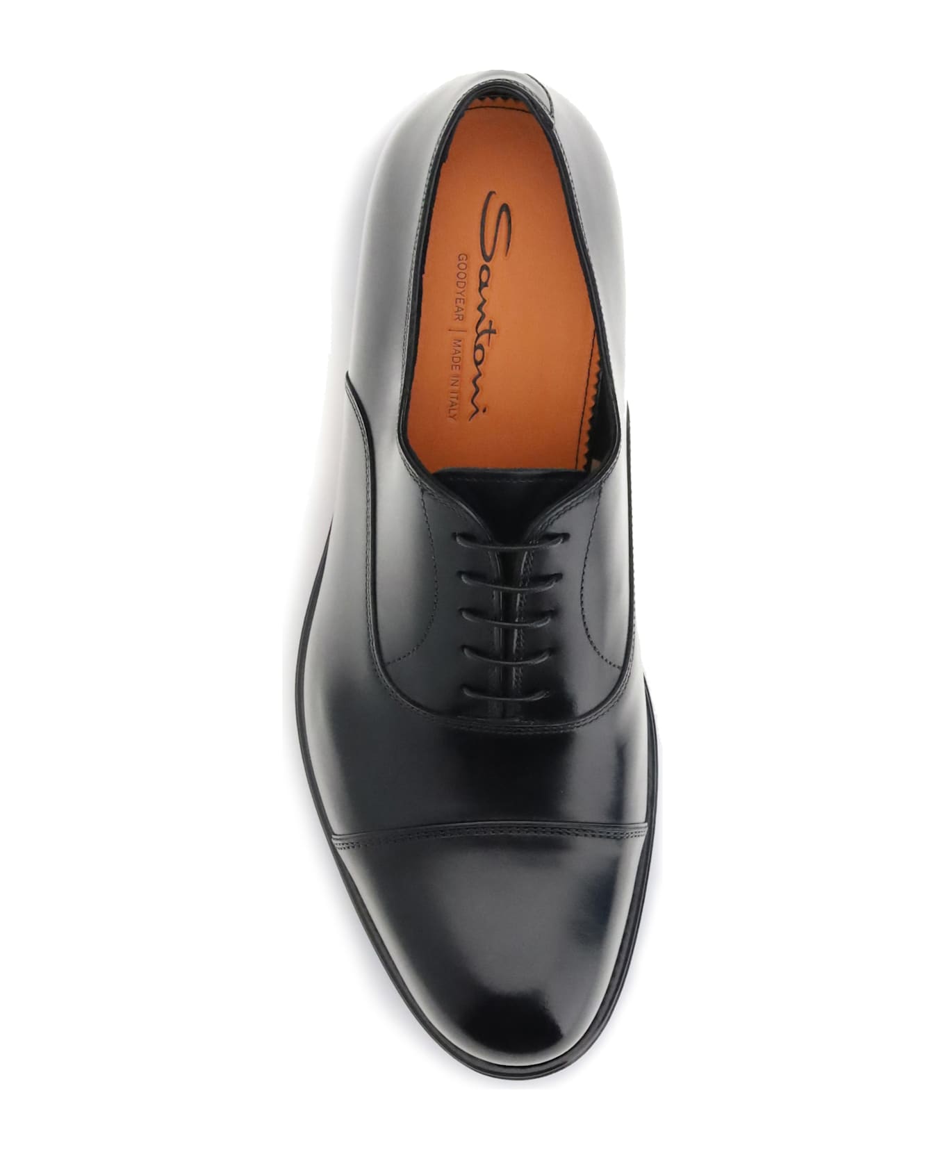 Santoni Leather Lace-ups