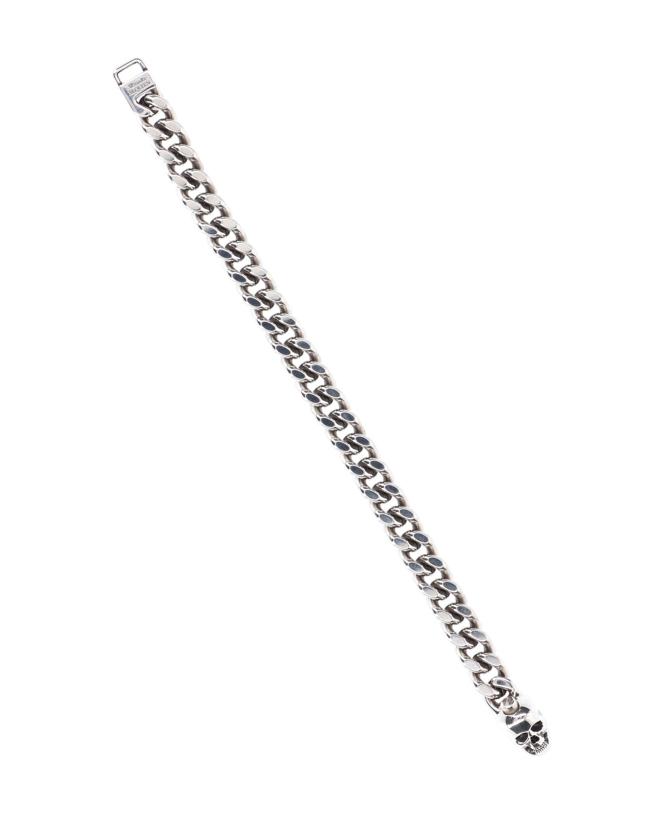 Alexander McQueen Skull Chain Bracelet - Silver