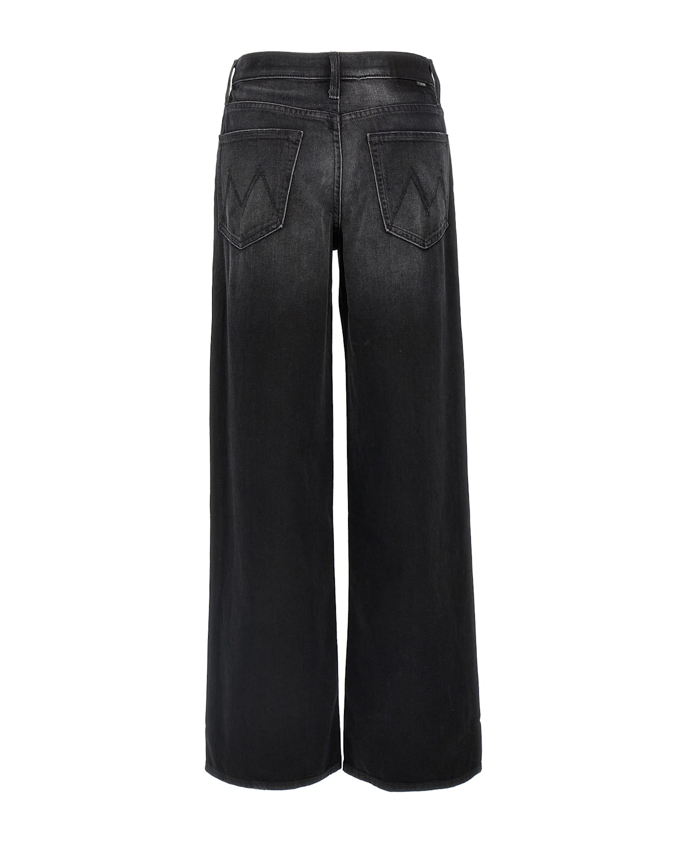 Mother 
the Spinner Zip Sneak
 Jeans - Black  