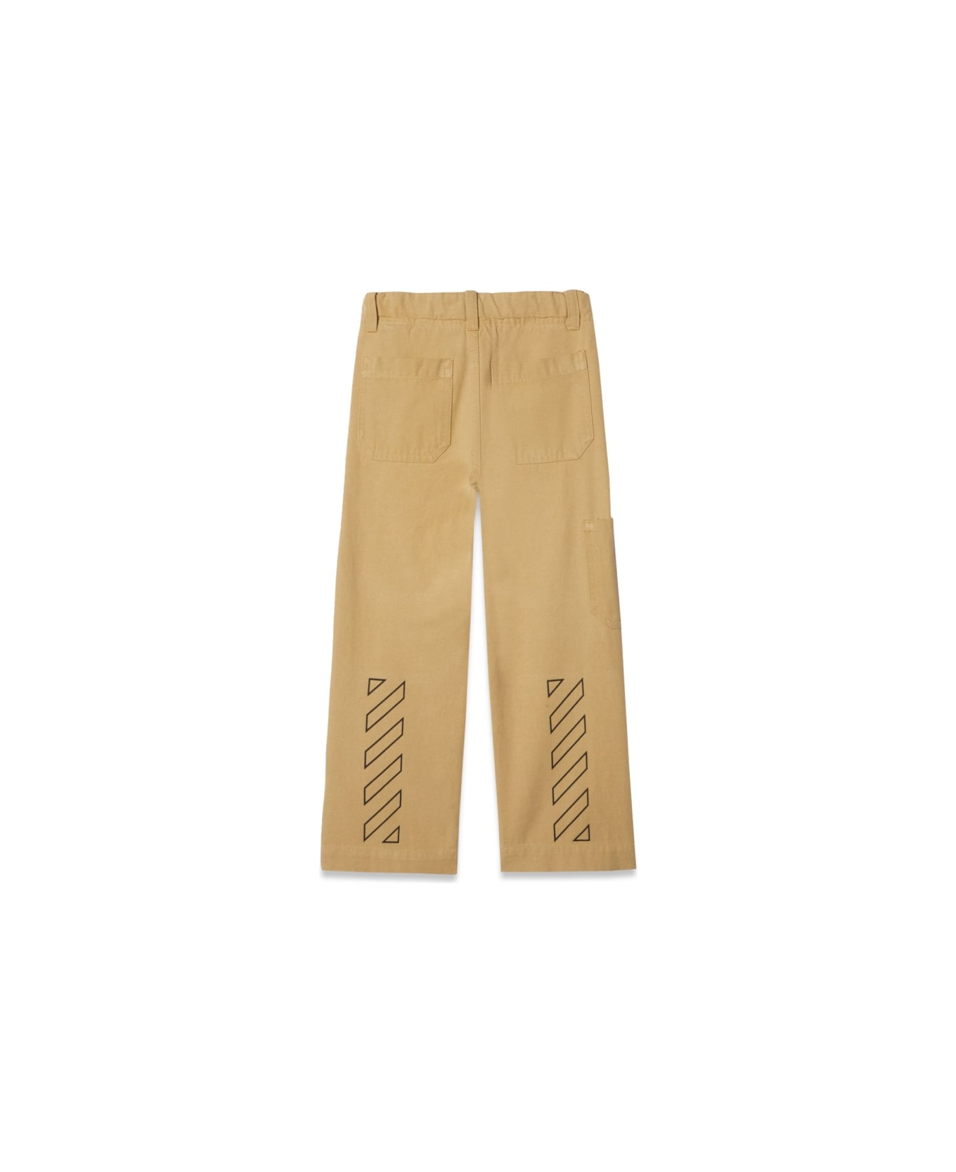 Off-White Diag Outline Worker Pant - BEIGE