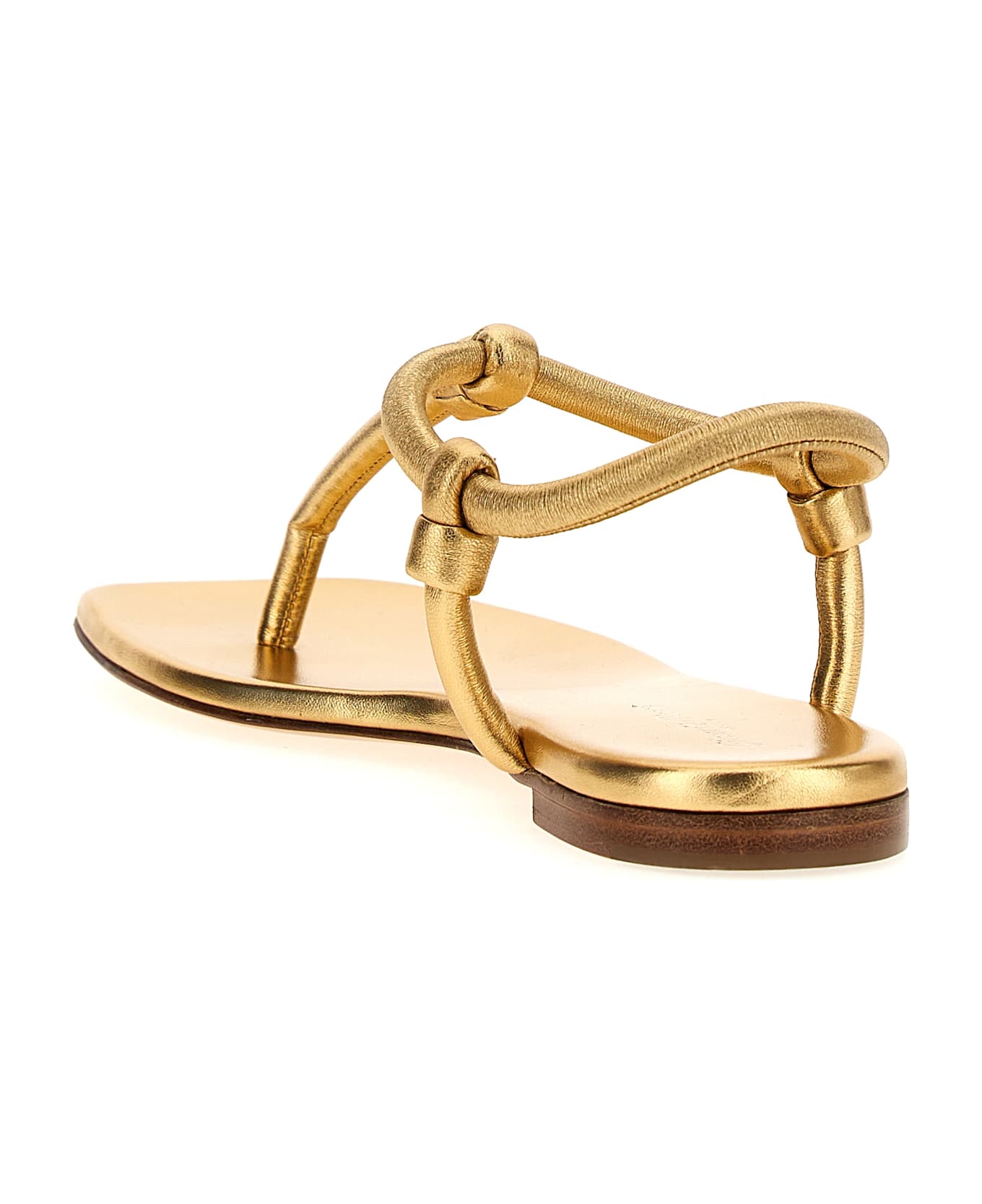 Gianvito Rossi 
juno Thong
 Sandals - Gold