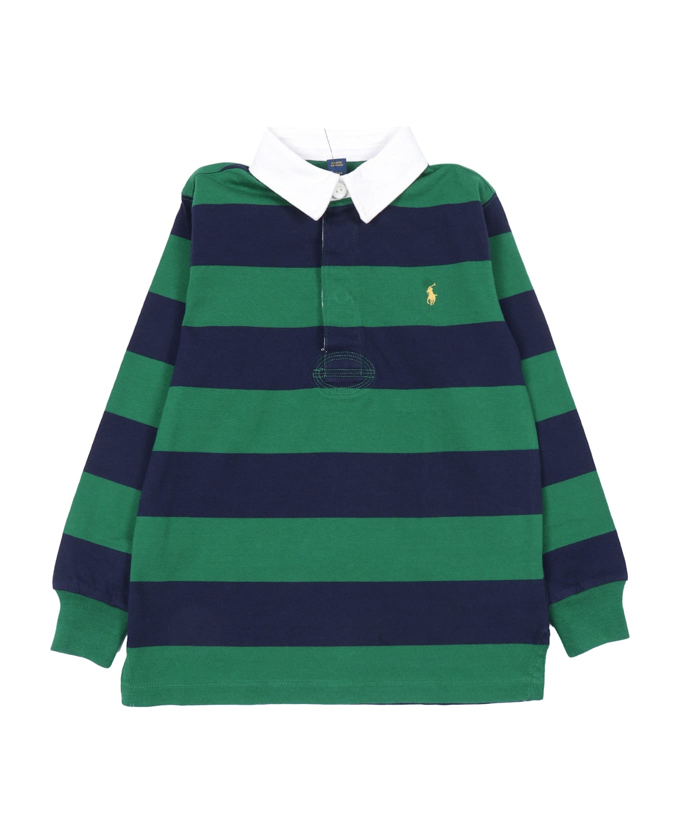 Polo Ralph Lauren Lsydrugbym8-knit Shirts-rugby - GREEN