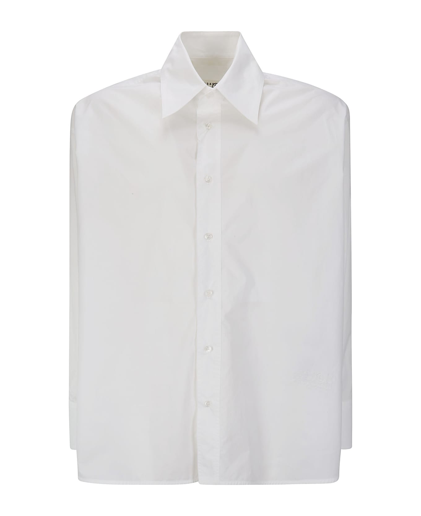 MM6 Maison Margiela Long-sleeved Shirt - WHITE シャツ