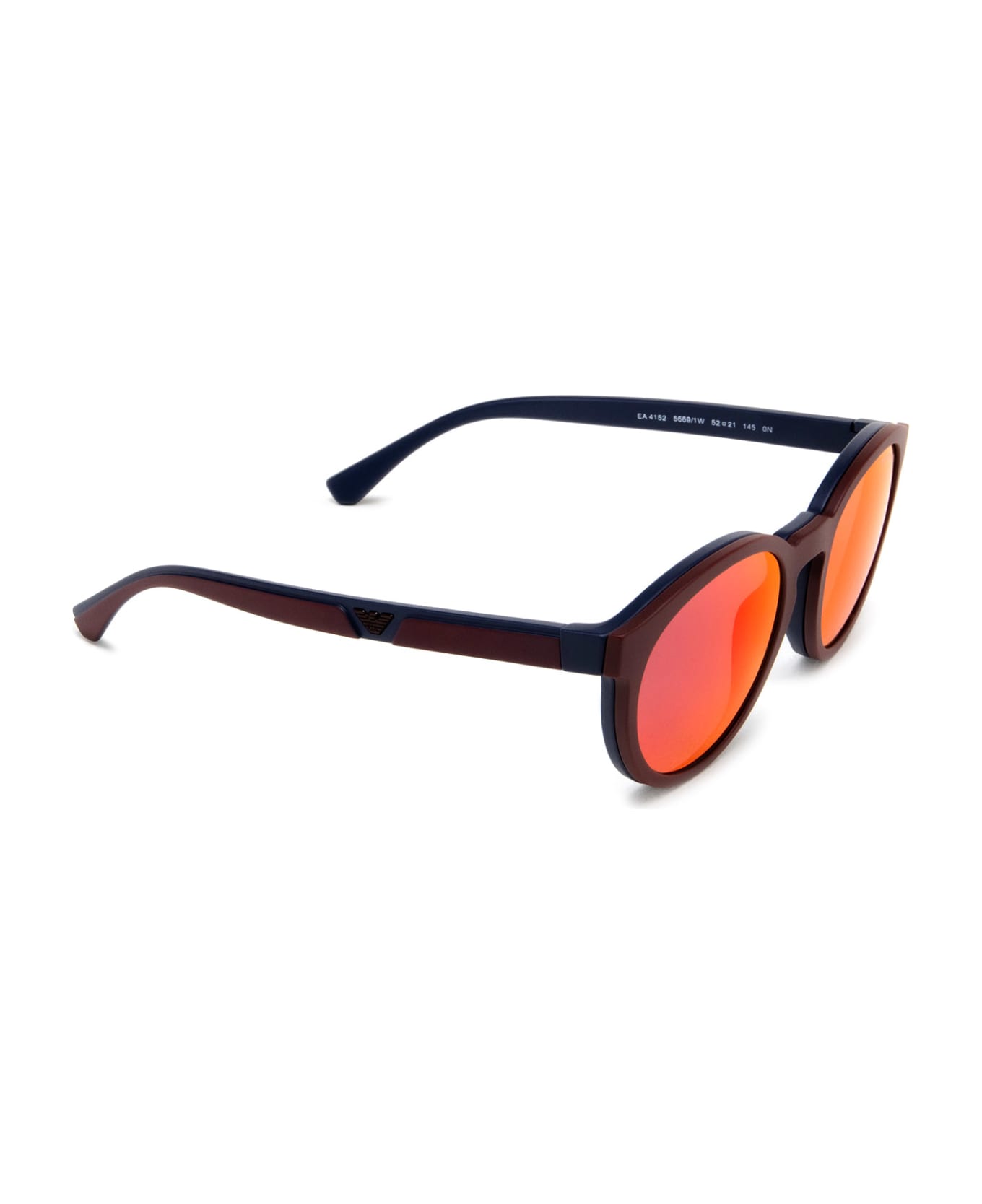 Emporio Armani Ea4152 Matte Blue Sunglasses - Matte Blue