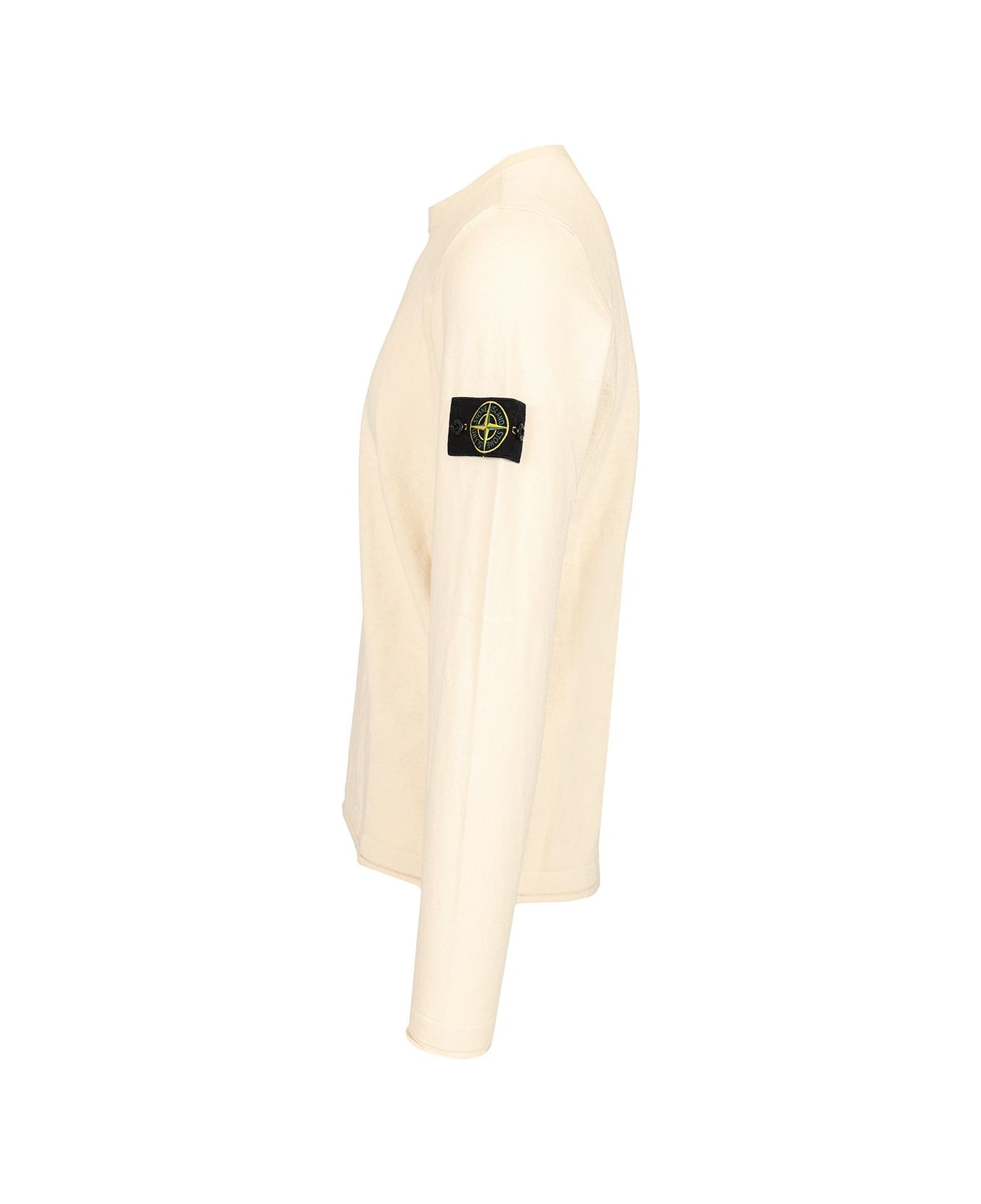 Stone Island Crewneck Sweater - White