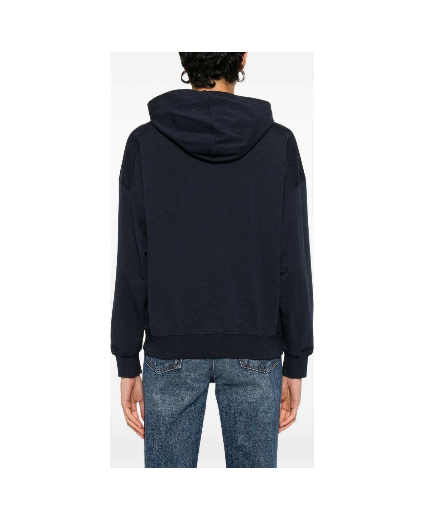 Brunello Cucinelli Cotton Hoodie - Blue