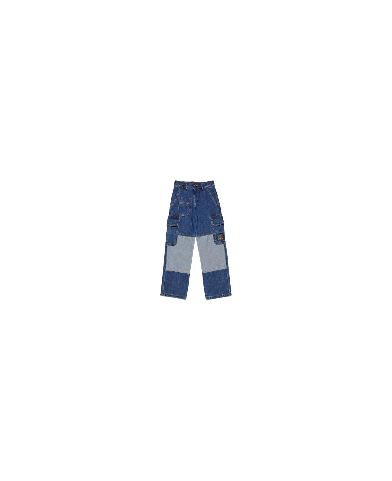 Marni Jeans Con Logo - Blue