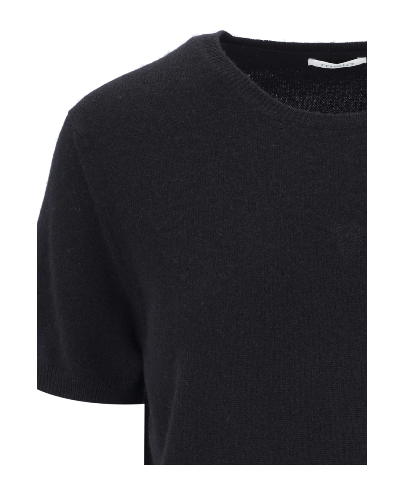 Malo Cashmere Sweater - Black  