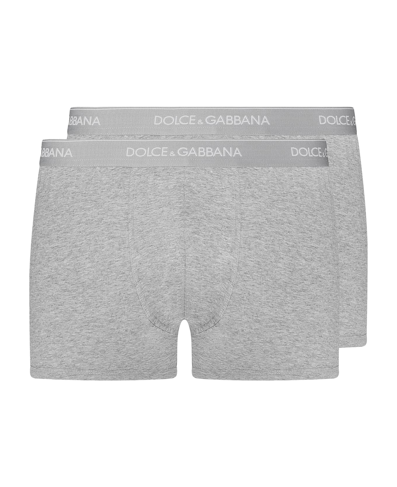 Dolce & Gabbana Pack Of Two Boxers - GREY