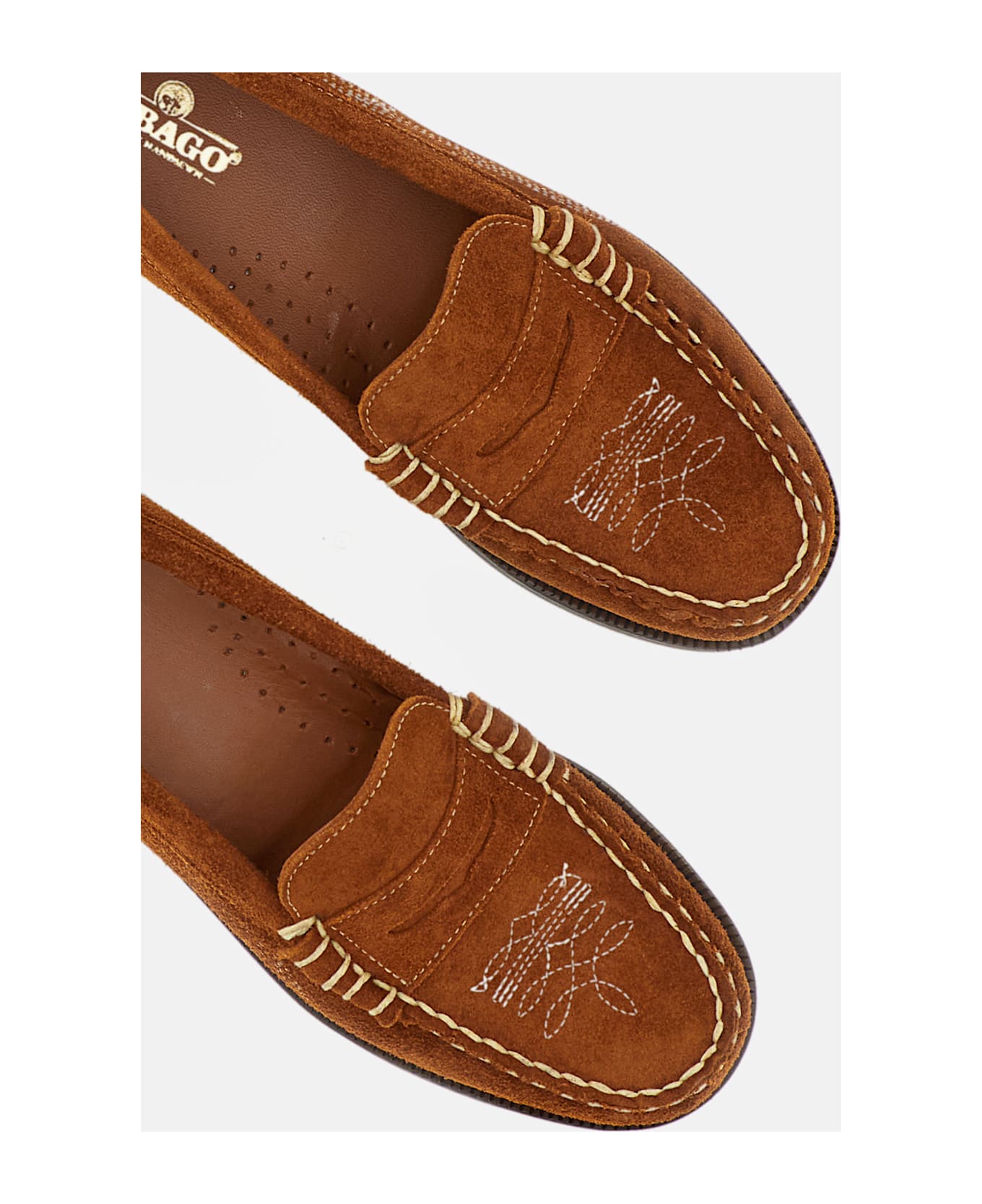 Sebago Suede Dan Dallas Loafers - Brown