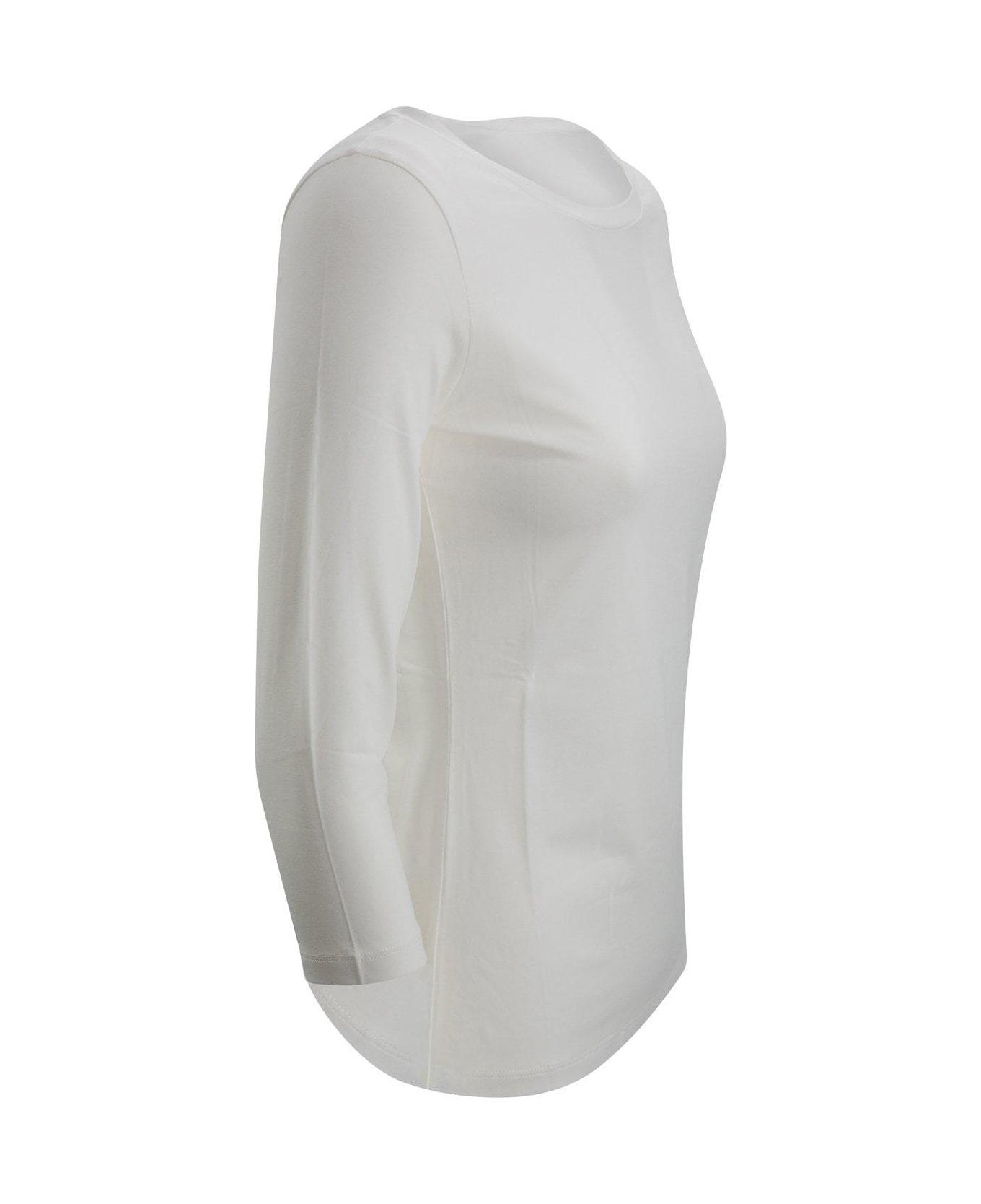 Weekend Max Mara Stretched Jersey T-shirt - WHITE